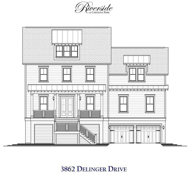 New construction Single-Family house 3862 Delinger Drive, Mount Pleasant, SC 29466 - photo