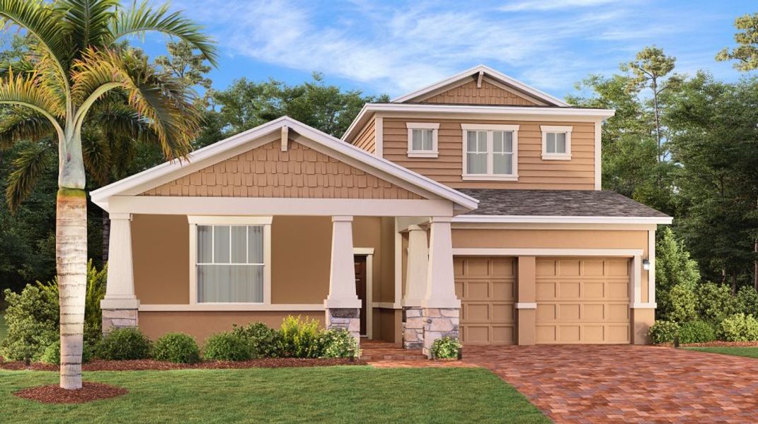 New construction Single-Family house Simmitano, 2740 Pine Sap Lane, Saint Cloud, FL 34771 - photo
