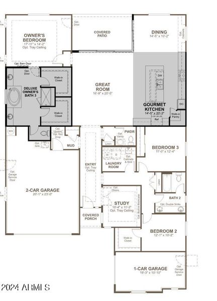 New construction Single-Family house 23918 N 171St Drive, Surprise, AZ 85387 Pinecrest- photo