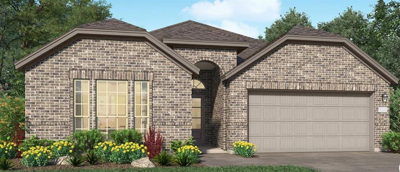 New construction Single-Family house 3403 Rolling View Drive, Conroe, TX 77301 Hanover II- photo