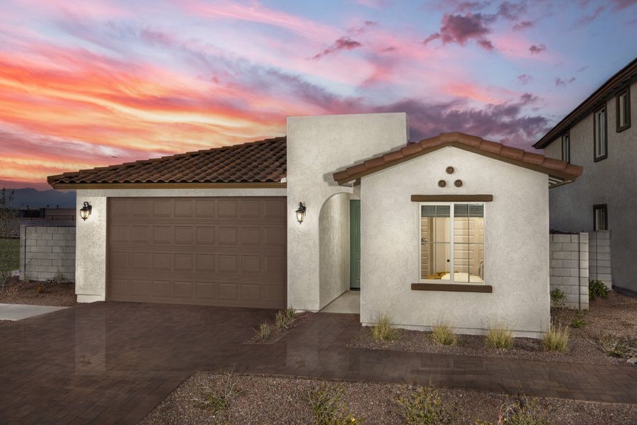 Spanish Elevation | Perrine | Valencia at Citrus Park | New Homes in Goodyear, AZ | Landsea Homes