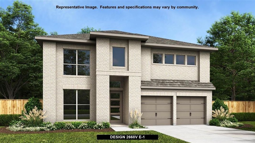 New construction Single-Family house Design 2668V, 10031 Mitra Way, San Antonio, TX 78224 - photo