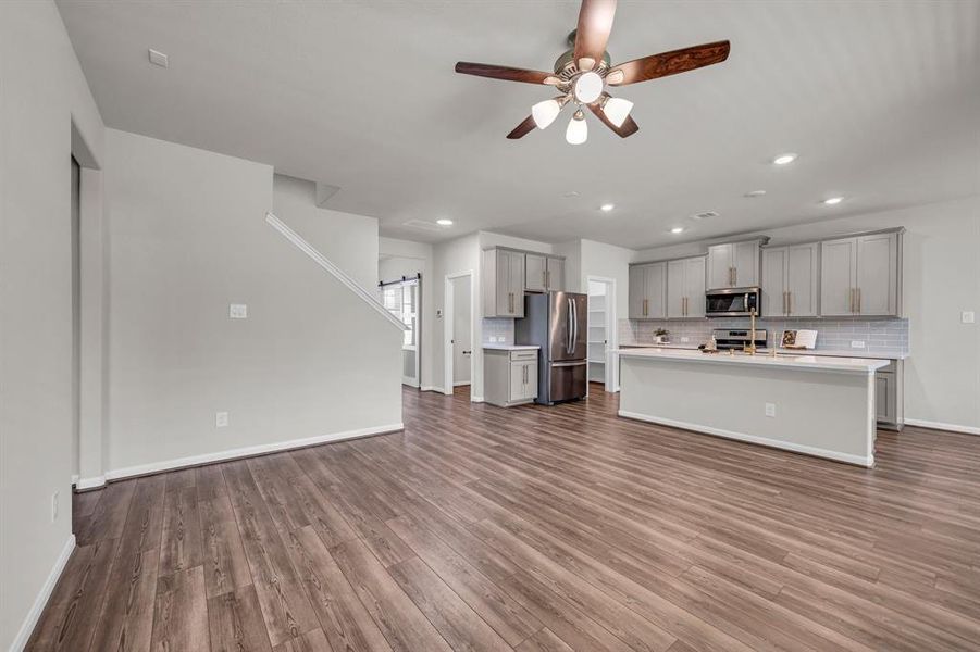 Spacious Family Room