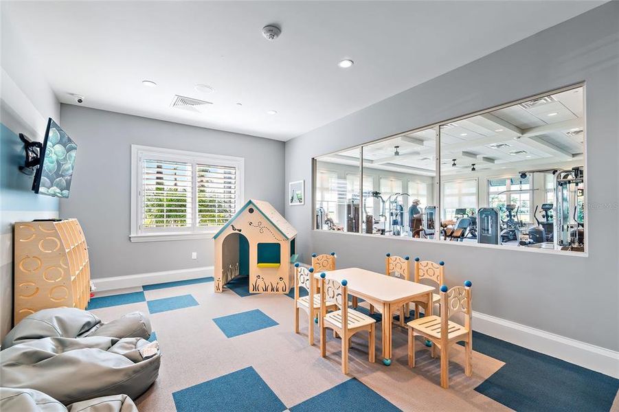 Amenity Center playroom