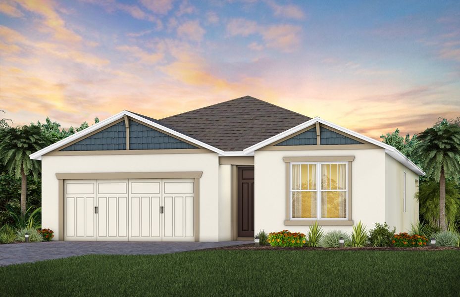 New construction Single-Family house Cedar, 2657 Blowing Breeze Ave, Kissimmee, FL 34744 - photo