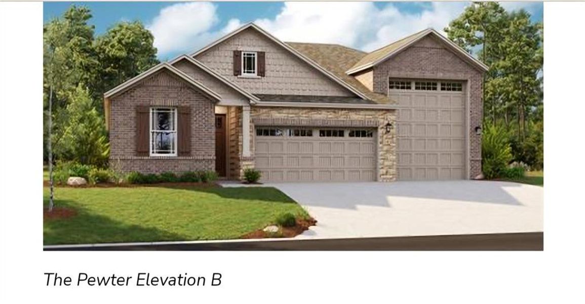 New construction Single-Family house 240 Firethorn Rd, Marble Falls, TX 78654 Pewter- photo