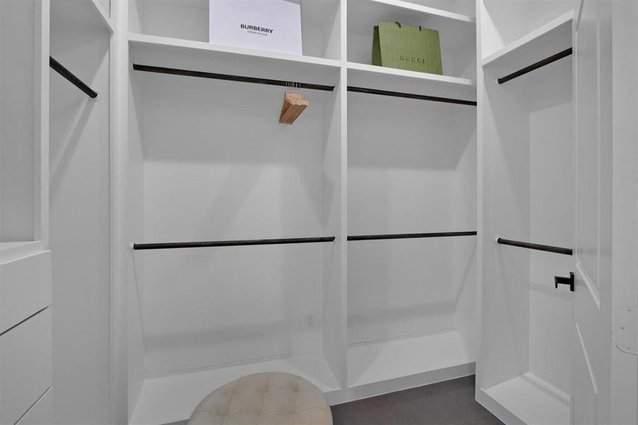 Spacious Closets