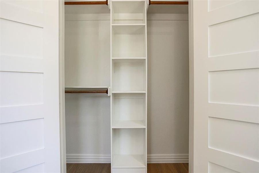 View of closet