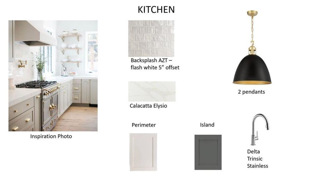 Kitchen selections