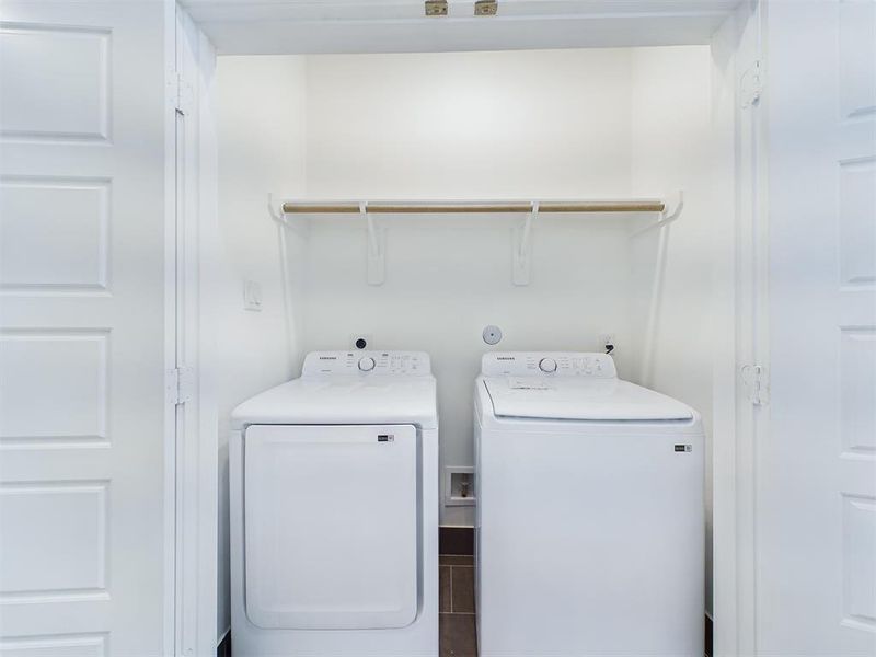 Laundry room - conveniently located on the third floor.