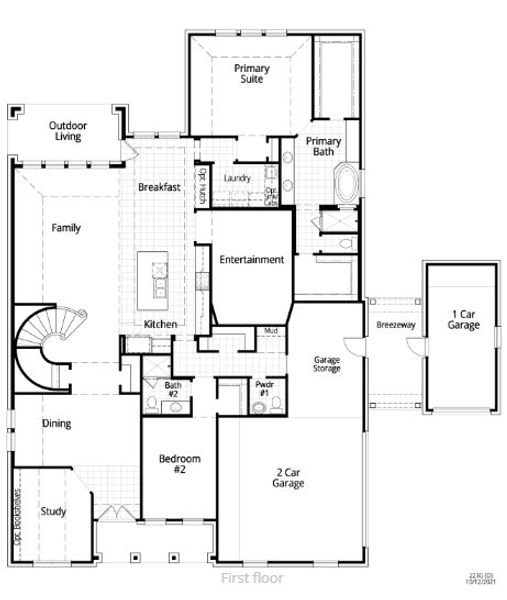 New construction Single-Family house 223G Plan, 2515 Topaz Drive, Rockwall, TX 75087 - photo