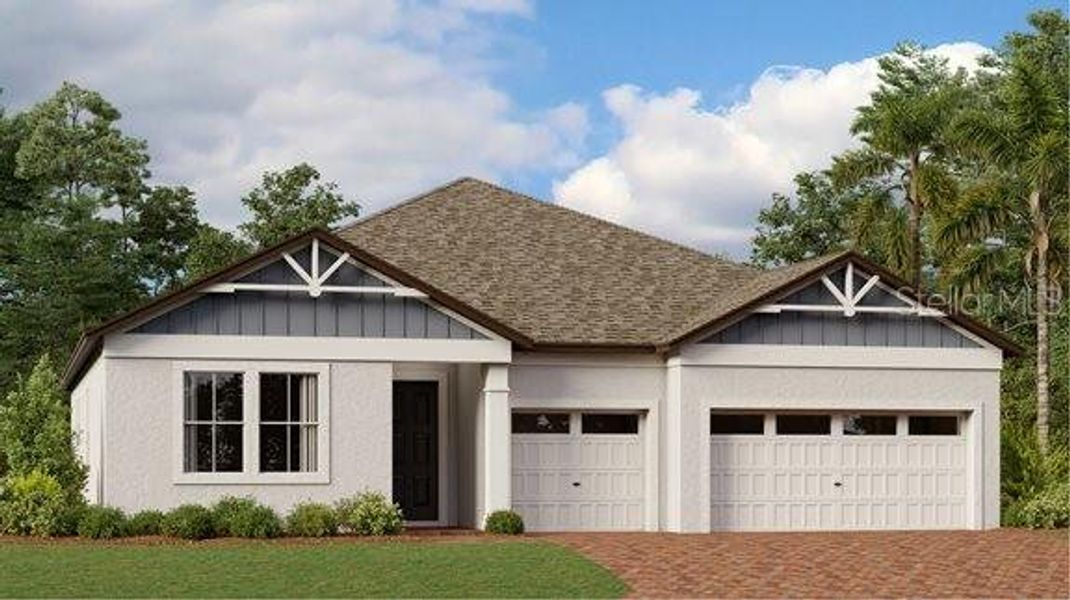 New construction Single-Family house 22050 Tucana Way, Land O' Lakes, FL 34637 Blackburn- photo