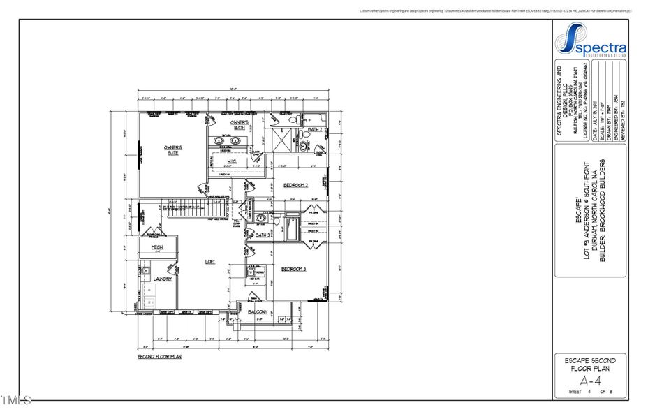 Escape Floor Plan 2nd Floor