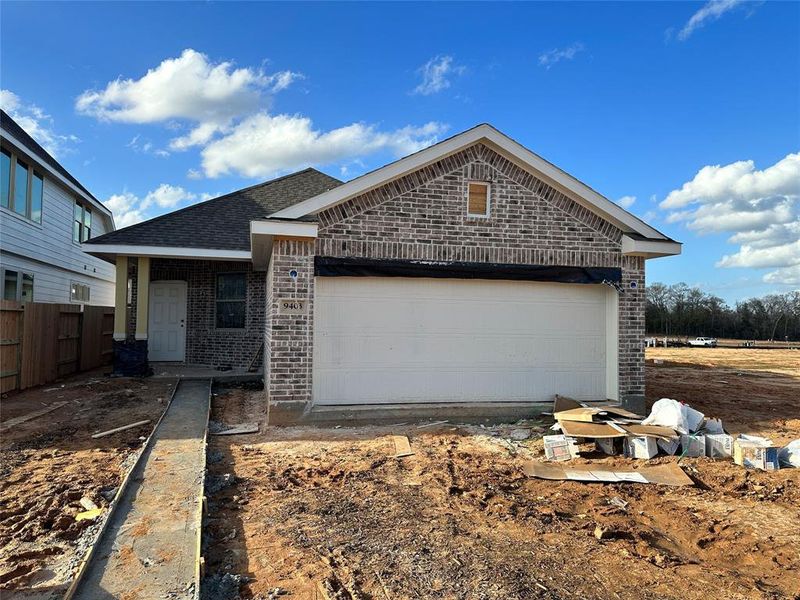 One-story home with 3 bedrooms, 2 baths and 2 car garage