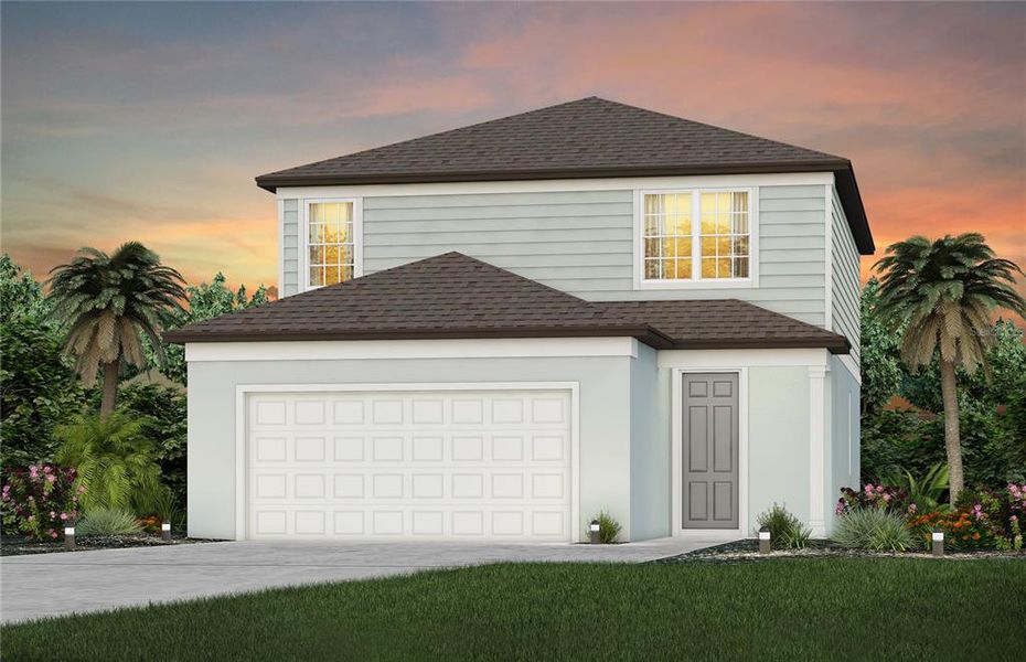 New construction Single-Family house 9917 Plum River Drive, Parrish, FL 34219 Morris- photo