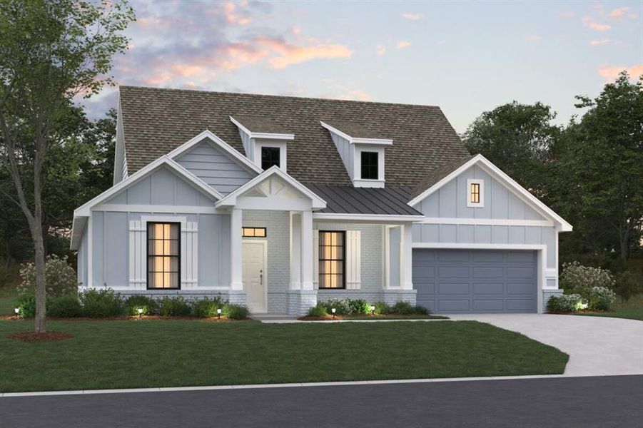 New construction Single-Family house 16516 Gaines Glen Lane, Montgomery, TX 77316 Nolan - 50' Premier Smart Series- photo