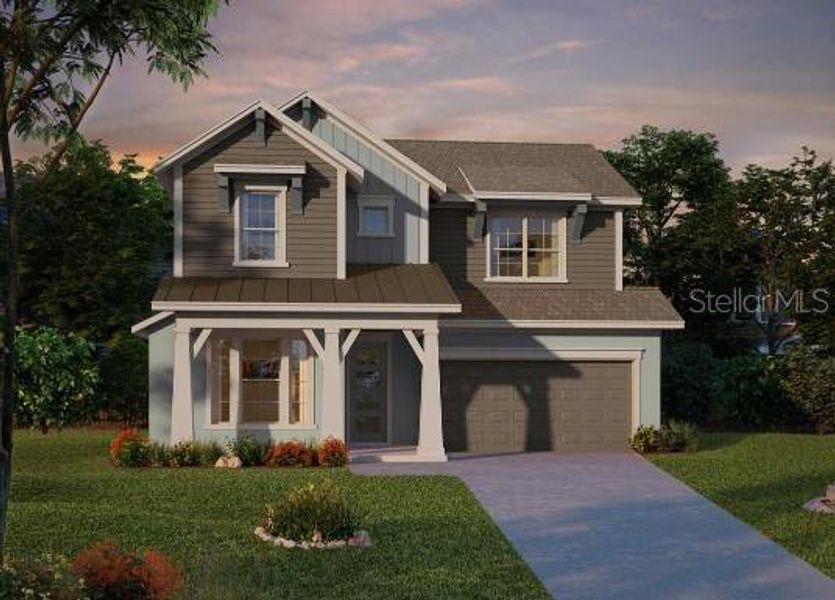 New construction Single-Family house 213 Page Street, Orlando, FL 32806 The Seaberg- photo