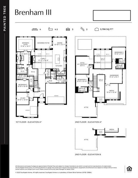 Beautiful finishes, fantastic entertaining spaces and relaxing bedrooms....all this and more in our Brenham III floor plan!