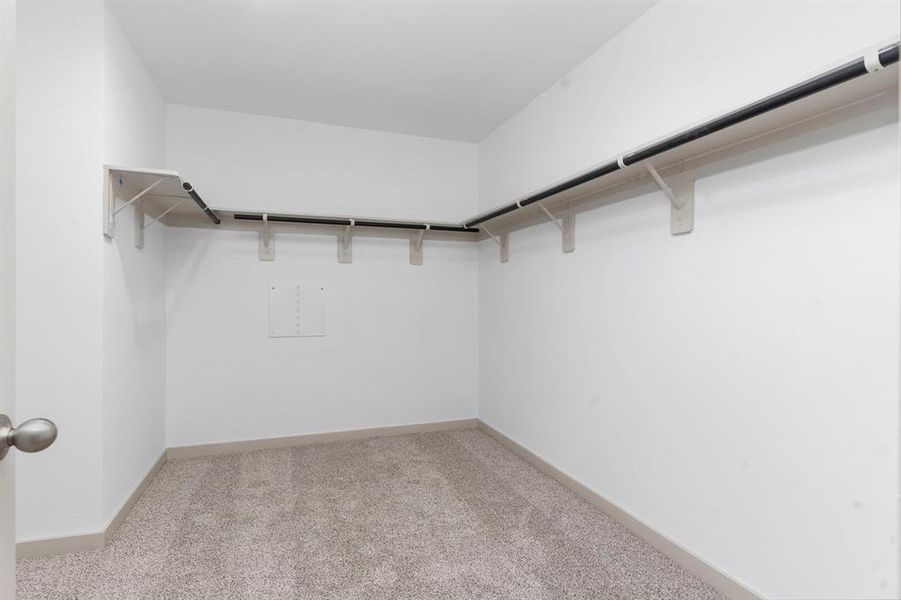 Now this is a Primary Suite Walk In Closet! **Image Representative of Plan Only and May Vary as Built**