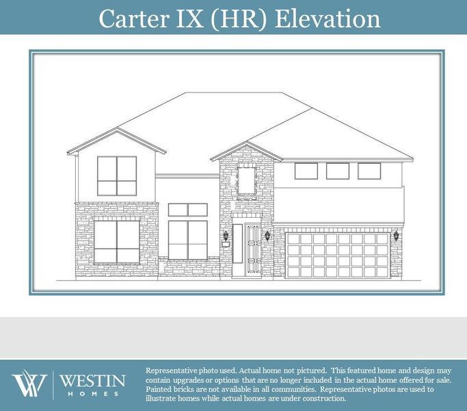 New construction Single-Family house 7620 Becasseau Drive, Spicewood, TX 78669 The Carter IX- photo