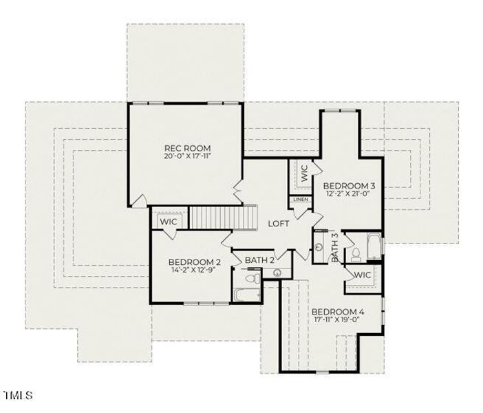 Shelby Modern Farmhouse Floor Plan 2nd