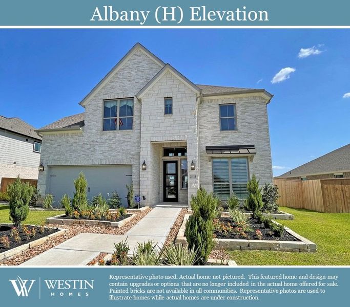 New construction Single-Family house 13930 Seneca Lake Drive, Texas City, TX 77568 The Albany- photo