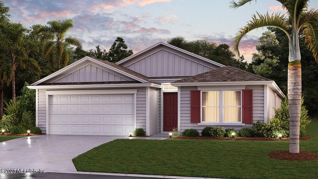New construction Single-Family house 3136 Rustic Deer Way, Green Cove Springs, FL 32043 CALI- photo