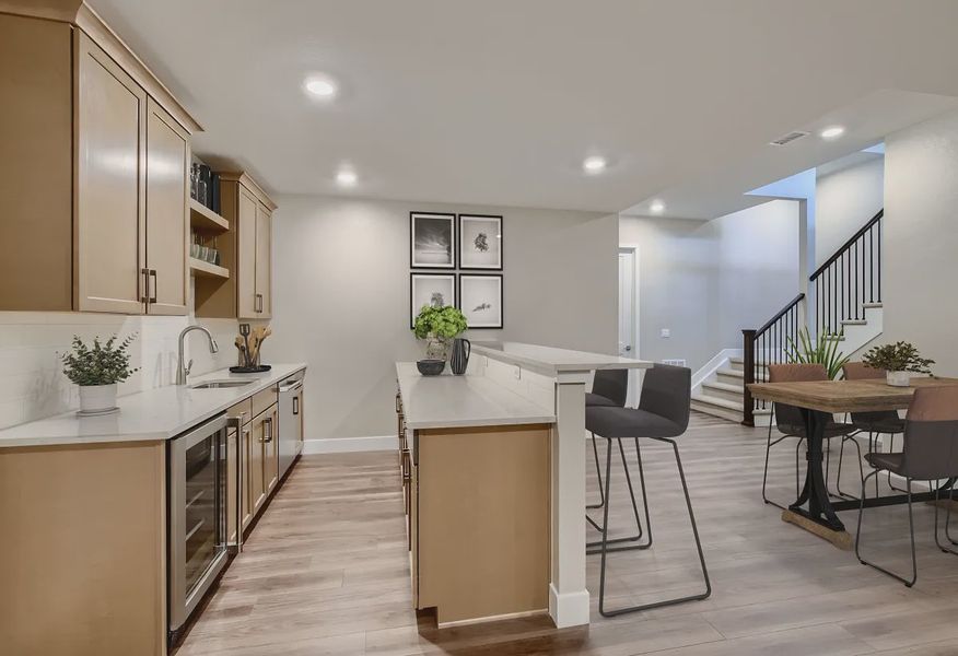 Optional Finished Basement Wet Bar - 32 of 35