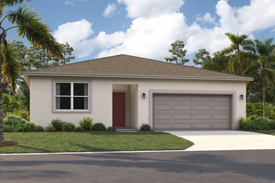 New construction Single-Family house The Juniper, 8900 Nuthatcher Dr, Leesburg, FL 34788 - photo