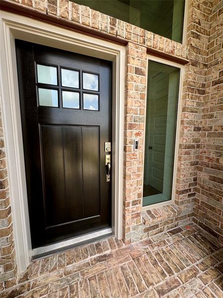 Front Door with Doorbell Camera