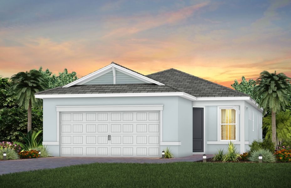 New construction Single-Family house Contour, 8371 Beagle Terrace, Vero Beach, FL 32967 - photo