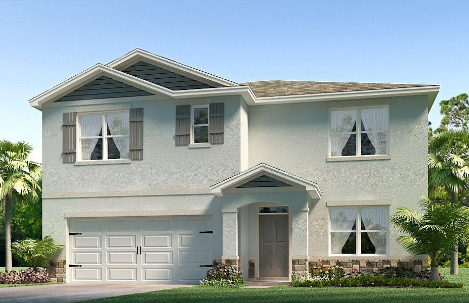 New construction Single-Family house 3862 Sunny Spring Street, Plant City, FL 33565 Hayden- photo