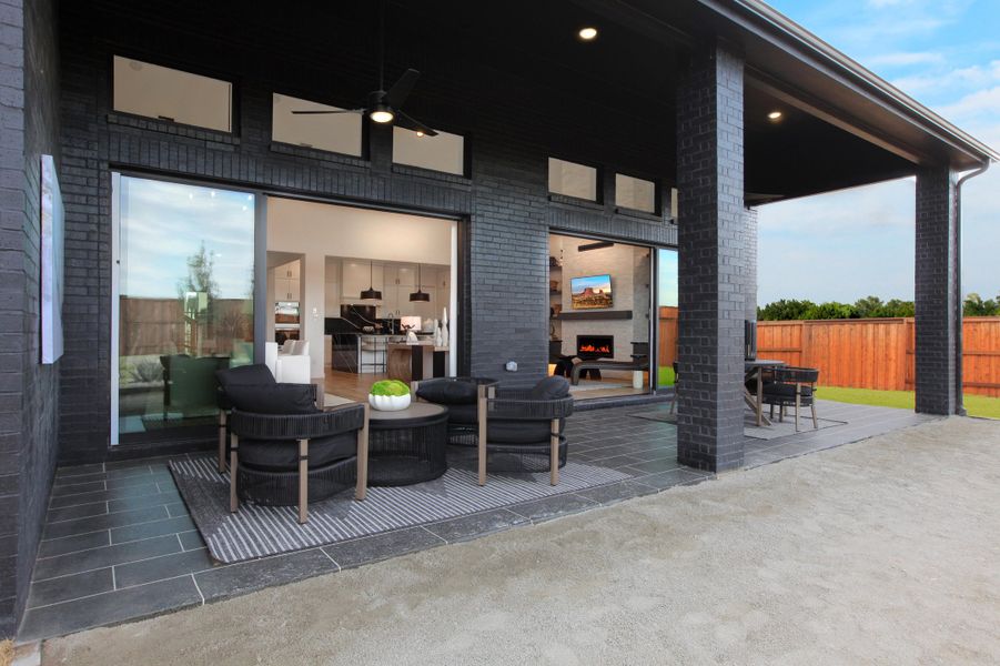 The Grantley Outdoor Living Area