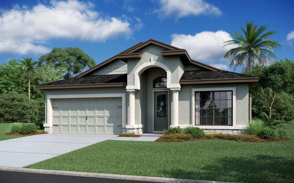 New construction Single-Family house Positano, 11328 Weaver Hollow Road, New Port Richey, FL 34654 - photo