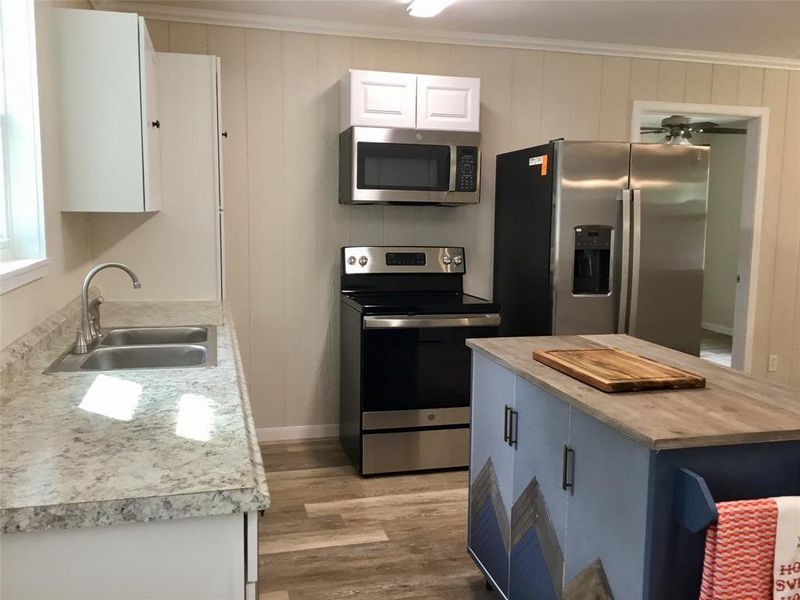 Cute kitchen island