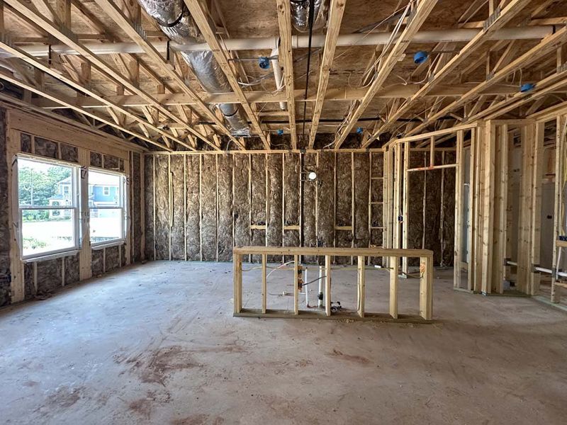 Kitchen Construction Progress