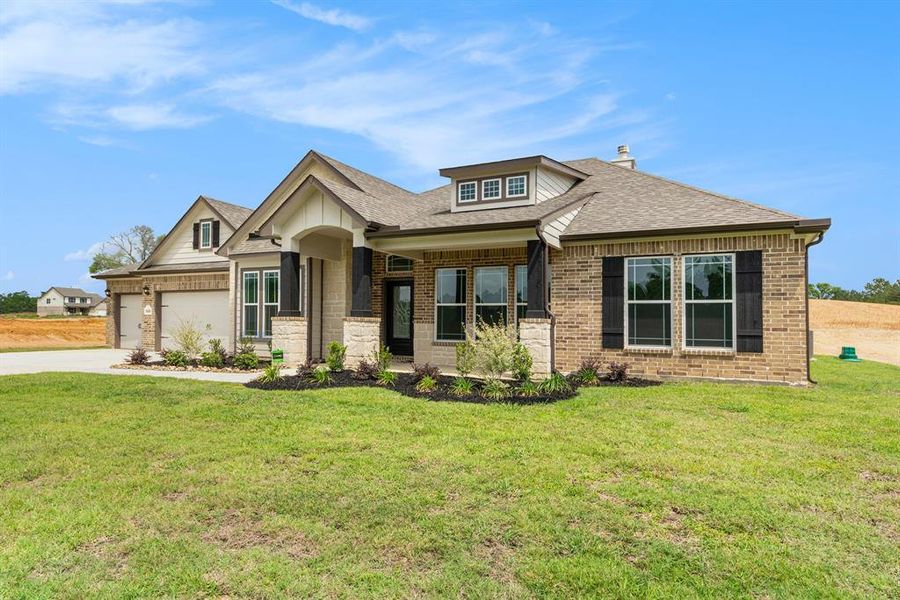 Stunning New 1 Story! 4 Bedroom, 2.5 Bath, 3 Garage!  Call Today to see your Future Home! Representation Photos of the "Dallas Plan!" Colors and selections may vary!