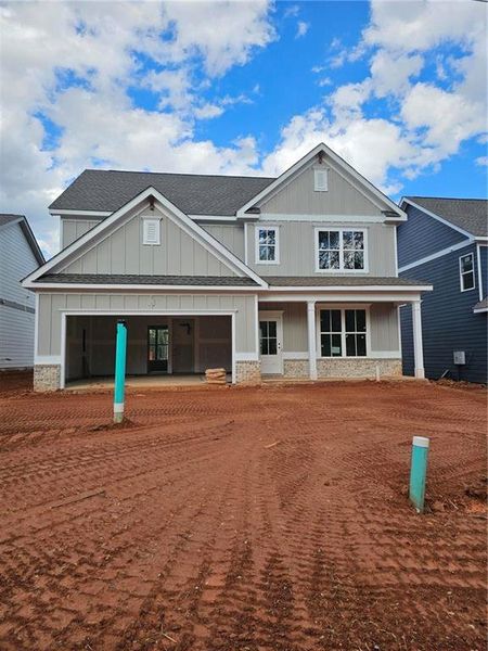New construction Single-Family house 6026 Lights Ferry Way, Flowery Branch, GA 30542 - photo
