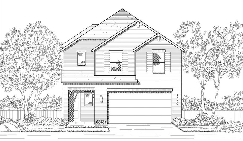 New construction Single-Family house 800 Sunflower Trail, Sherman, TX 75092 Angelico Plan- photo