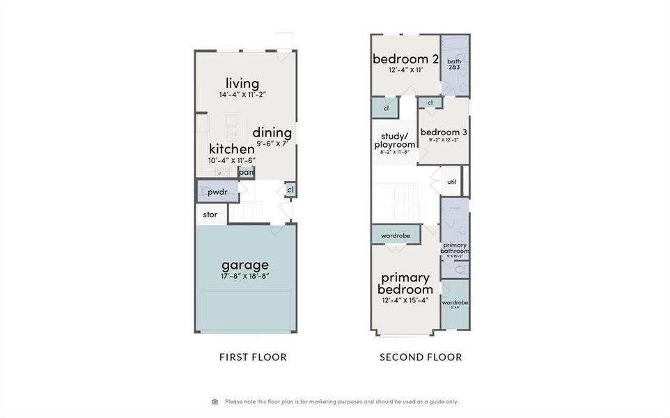 Plan B - 1,491sqft.