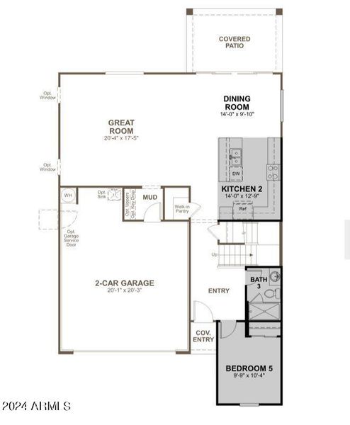 Casa Vista Lot 166 Floor Plan 1
