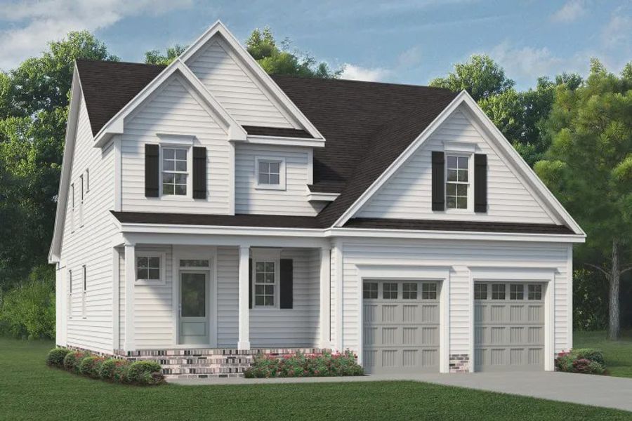 New construction Single-Family house The Hayes, 11 North Bream Court, Angier, NC 27501 - photo