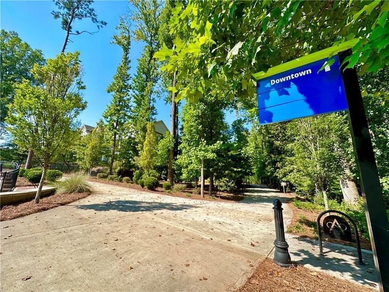 Alpha Loop Connecting you to Downtown Alpharetta, Avalon, Farmers Market, & Walking Trails!