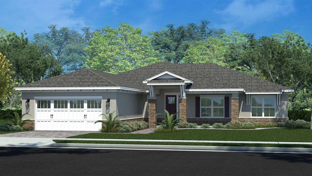 New construction Single-Family house Longleaf Ridge - Aurelia, 8447 Southwest 99th Street Road, Ocala, FL 34481 - photo