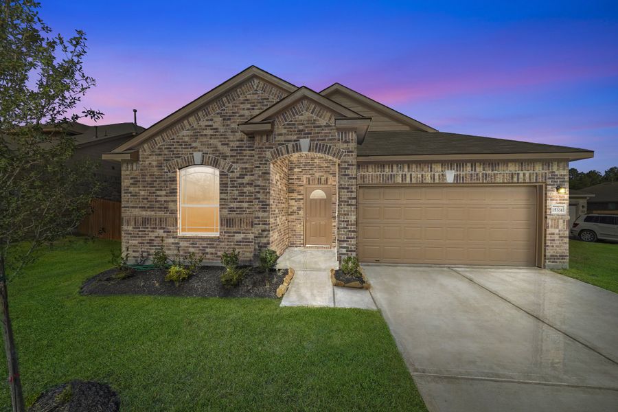 New construction Single-Family house Lincoln, 15645 All Star Drive, Splendora, TX 77372 - photo