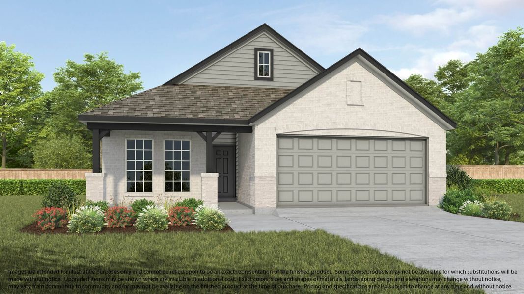 New construction Single-Family house 301 Spruce Oak Lane, Waller, TX 77484 Plan 218- photo