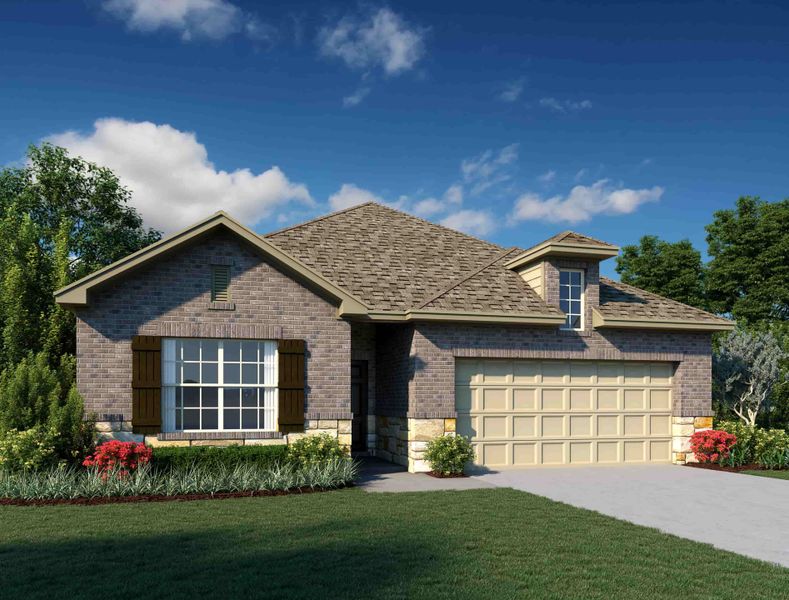 New construction Single-Family house Carter, 4815 Corona Australis, San Antonio, TX 78245 - photo