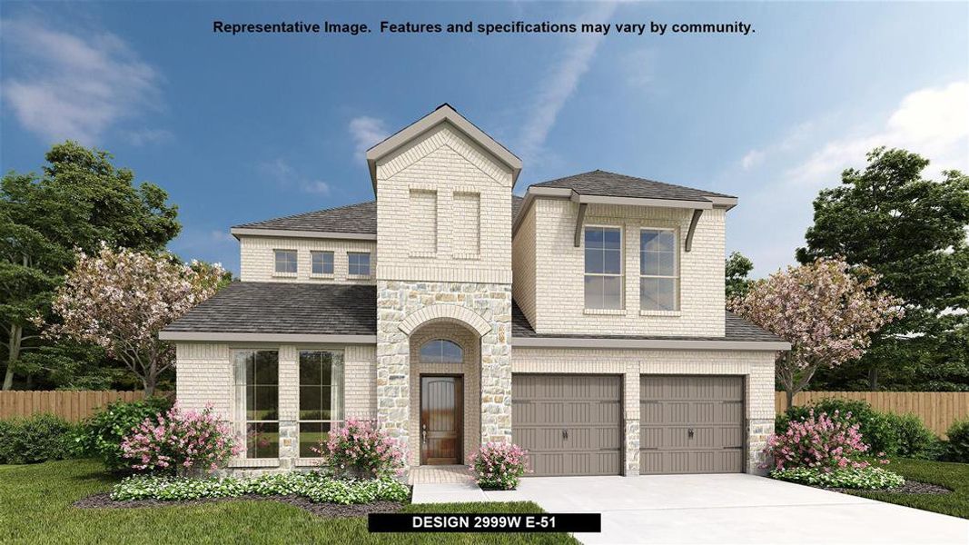 New construction Single-Family house Design 2999W, 792 Cedarwood Court, Haslet, TX 76052 - photo