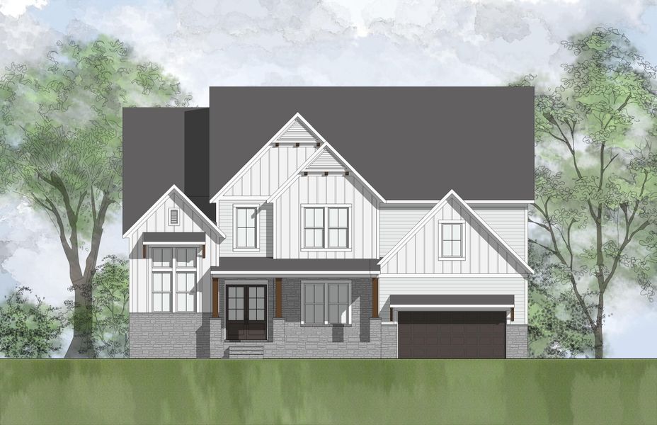 New construction Single-Family house Champlain, Old Stage Road, Angier, NC 27592 - photo