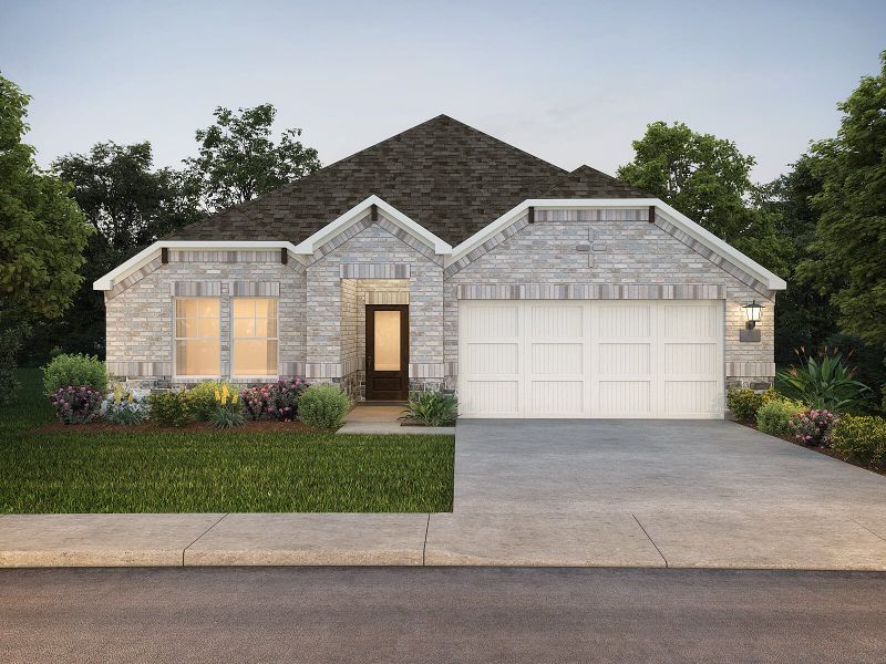 New construction Single-Family house 3805 Canyon Drive, Farmersville, TX 75442 The Henderson- photo